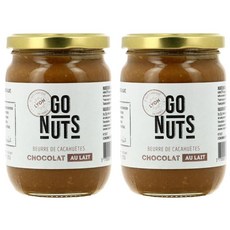 Go Nuts 고 넛츠 밀크 초콜릿 피넛 땅콩 버터 스프레드 270g 2팩