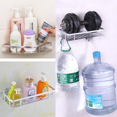 코너 욕실 선반 1단 2단 3단 욕실장 인테리어 흡착식 용품 정리대 악세사리, CA00000181 욕실1단 선반 A08, 1개