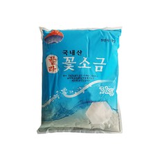 할라 꽃소금 3Kg x 1봉지, 1개