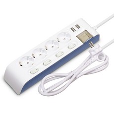 (서지오 전기코드 현대일렉트릭)현대일렉트릭 하이탭 USB 개별멀티 4구 3M 16A K/W-생활/건강_종합+DSsnEA, DSSH 1_dssh, DSSH 1_dssh