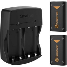 스마트트리 2x2600mAh 충전식 배터리팩 시리즈XSX박스 원X박스 원 SX박스 XX박스 엘리트컨트롤러2팩, 스마트트리 2x2600mAh 충전식 배터리팩 시리즈XS, 2개