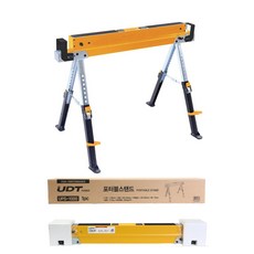 UDT 포터블 작업 스탠드 우마 작업대 UPS-1000 원터치 높이 조절, 1개