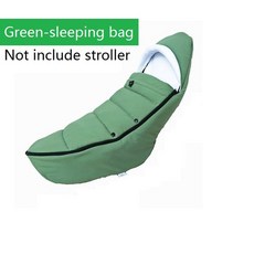 잠자는 1 겨울 코튼 유모차 및 방수 YOYO 5 액세서리 FOOTMUFF 2 3 양말 베이비 BUGABOO 따뜻한 꿀벌, Green-sleeping bag, 1개