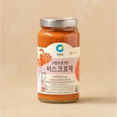 청정원 비스크 로제 스파게티소스600g, 600g, 1개