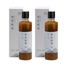 [청농] 매운맛을 없앤 생강원액 생강청 400ml x 2병