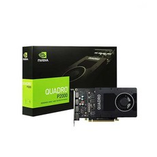 그래픽카드 NVIDIA Quadro P2200 쿼드로 비디오 PC, 8GB P4000(산업용 포장재)