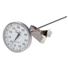 Taylor Precision 6084J8 Professional BiTherm Candy / Deep Fry Thermometer 8 Inch, 1개