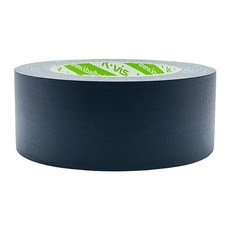 kvis 개퍼 테이프 gaffer tape 검정 50mm x 25M, 1개