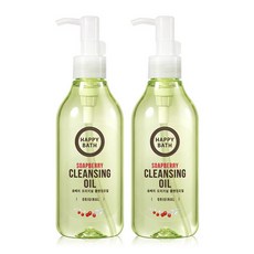 해피바스 솝베리 모이스춰 클렌징 오일, 200ml, 2개