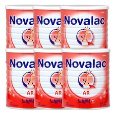노발락 분유 AR 800g 6개, 단품, 단품