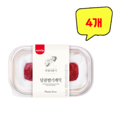 삼립 마법의딸기 달콤딸기케익, 65g, 4개