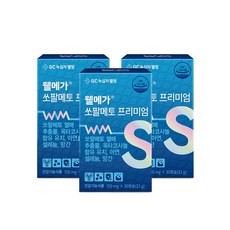 [GC 녹십자웰빙] 웰메가 전립선 쏘팔메토 700mgX30캡슐X3개(90일분)