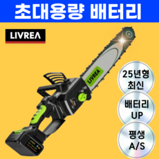 우스틴스 독일미니 과학기술 체인톱 6인치 충전톱 마끼다배터리호환-풀세트 본품 + 배터리1개 1세트 상품 이미지