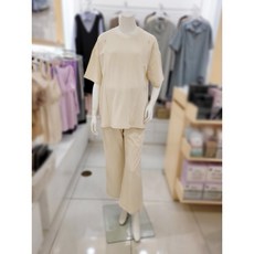 [마더피아HY] 임부복 임산부 면소재 수유이지웨어+바지세트 RBO1005B RTO1005