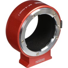 [해외직구]Metabones Nikon F Lens to Sony E-Mount Camera T Adapter II (Red), 1개, One Color_One Size