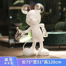 미키미니마우스조각상