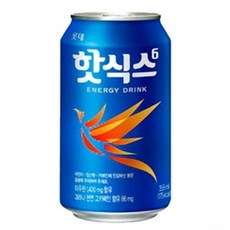 핫식스 롯데칠성음료 에너지음료, 355ml, 6개