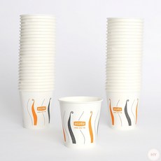50개입 종이컵 184ML 1회용종이컵 1회용컵 커피컵, 1개