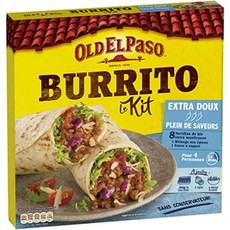 Old El Paso 올드엘파소 엑스트라 소프트 부리또 키트, 2박스, 491g