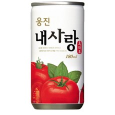 웅진식품 내사랑 토마토주스, 180ml, 30개