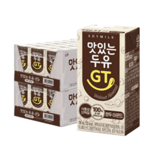 맛있는두유 GT 호두아몬드 190ml x 48개 식물성단백질