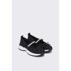 슈콤마보니 운동화 여성 메리 제인 Mesh mary jane sneakers DG4DS24020BLK