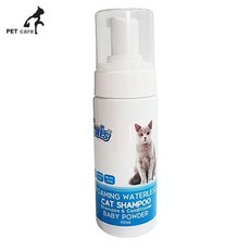 더캣츠 고양이 거품샴푸 베이비파우더향 150ml s03*66263Hi