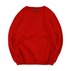 싼동네 자매커플룩 캔디 컬러 솔리드 무지 와이드 루즈핏 여러 명 정원 넥 맨투맨 여성 교복 트윈 단체 관광 카메라