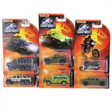 성냥갑 1:64 카 쥬라기 월드 지프 랭글러 벤츠 G63 AMG HUMVE Metal Diecast Model Collection Kids 장난감, 15 FMW90-14