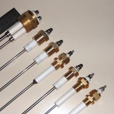 블루마카롱 절약형보일러 전극 탐침 센서 측정함 감응 스팀 발생기 부품 3in1 x3개, 1.2 인치 볼트무늬 사급 총장 40