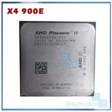 AMD Phenom II X4 900e 2.4 GHz 쿼드 코어 CPU 프로세서 HD900EOCK4DGI 소켓 AM3, 한개옵션0