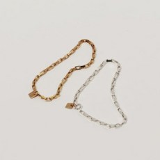 [텐바이텐] SILVER SQUARE CHAIN BRACELET&ANKLET