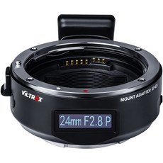 VILTROX EFE5 렌즈 어댑터 Sony E 마운트용 OLED 디스플레이 오토포커스 렌즈 마운, 상세페이지 참조
