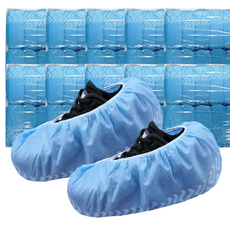  1박스 500켤레 일회용덧신 위생덧신 부직포 방문자 슈커버 발토시 신발커버 신발덮개, (1박스/500켤레)-(특가)벌크 미끄럼방지 덧신 