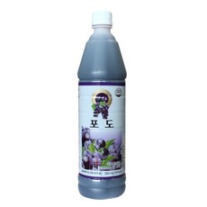 청솔 포도 음료베이스 835ml / 과일원액