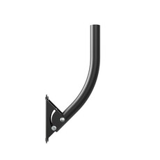 ANTOP 조절 가능한 야외/다락방 TV 안테나 마운트 폴 스테인리스 페인팅 33cm(13인치) 암 길이 양면 사용 가능 경량 방수 쉬운 설치