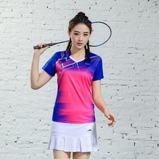 남자배드민턴반바지 배드민턴복 세트 배구복 트레이닝 남여 스커트 탁구 테니스 반팔 반바지 상의 속건하