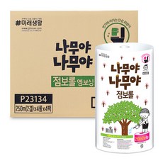 나무야나무야 2겹 250m 점보롤, 16개입, 1개