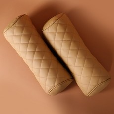 포원 제네시스 목쿠션 목베개 목받침 GV80 GV70 G80 G90 G70 GV60, CN 01 심플타입, 새들브라운, 1개