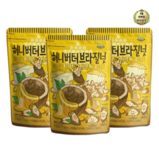 라이브잇 탐스팜 허니버터 브라질넛, 130g, 36개
