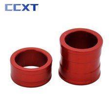 CNC 알루미늄 빌렛 프런트 리어 휠 허브 스페이서 부시 혼다 CR 125 250 2002-2020, 01 Front, 1개