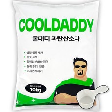 쿨대디 국내산 과탄산소다 얼룩제거 탈취 대용량 세제 국내제조 산소계표백제, 1개, 10kg