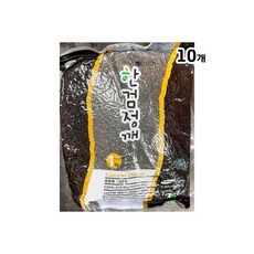 한 볶음 검정깨 1kg X10/검정깨/흑임자/검은깨/깨/볶은검정깨/볶은흑임자/볶은검은깨/볶은깨/검은깨볶음/흑, 10개