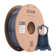 eSUN PETG 필라멘트 1 75mm 3D 프린터 치수 정확도 / 0 05mm 1KG 스풀 2 2LBS 프린터용 프린팅 솔리드 블랙, C-solid Grey, PETG 1.75MM - 1KG