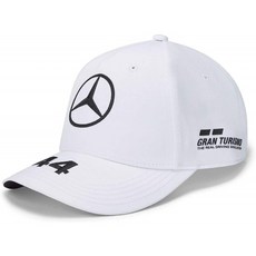 공식 포뮬러 원 - 메르세데스-AMG 페트로나스 모터스포츠 2020 - 루이스 해밀턴 키즈 캡 - 화이트, 단일옵션