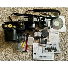  삼성 NX3000 20.3MP WiFiNFC 디지털 미러리스 카메라1650 렌즈 번들 