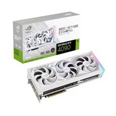 ASUS ROG STRIX 지포스 RTX 4090 O24G GAMING OC D6X 24GB White, ROG-STRIX-RTX4090-O24G-WHITE