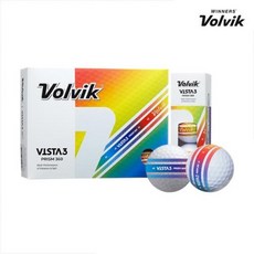 VOLVIK 볼빅 비스타3 프리즘360 3피스 VISTA3 PRISM360 3PC, 기본 : 상세페이지 참조, free - 볼빅비스타3프리즘