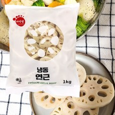 냉동 연근 슬라이스 1kg, 1개