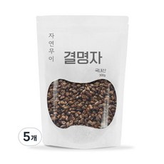 자연무이 깨끗한 무농약 건조 결명자차 300g 5개, ONE COLOR, 300G 5개